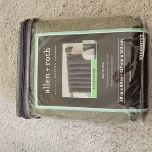Allen and Roth energy saving back tab  curtain panel